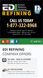 Mobile Screenshot of edirefining.com